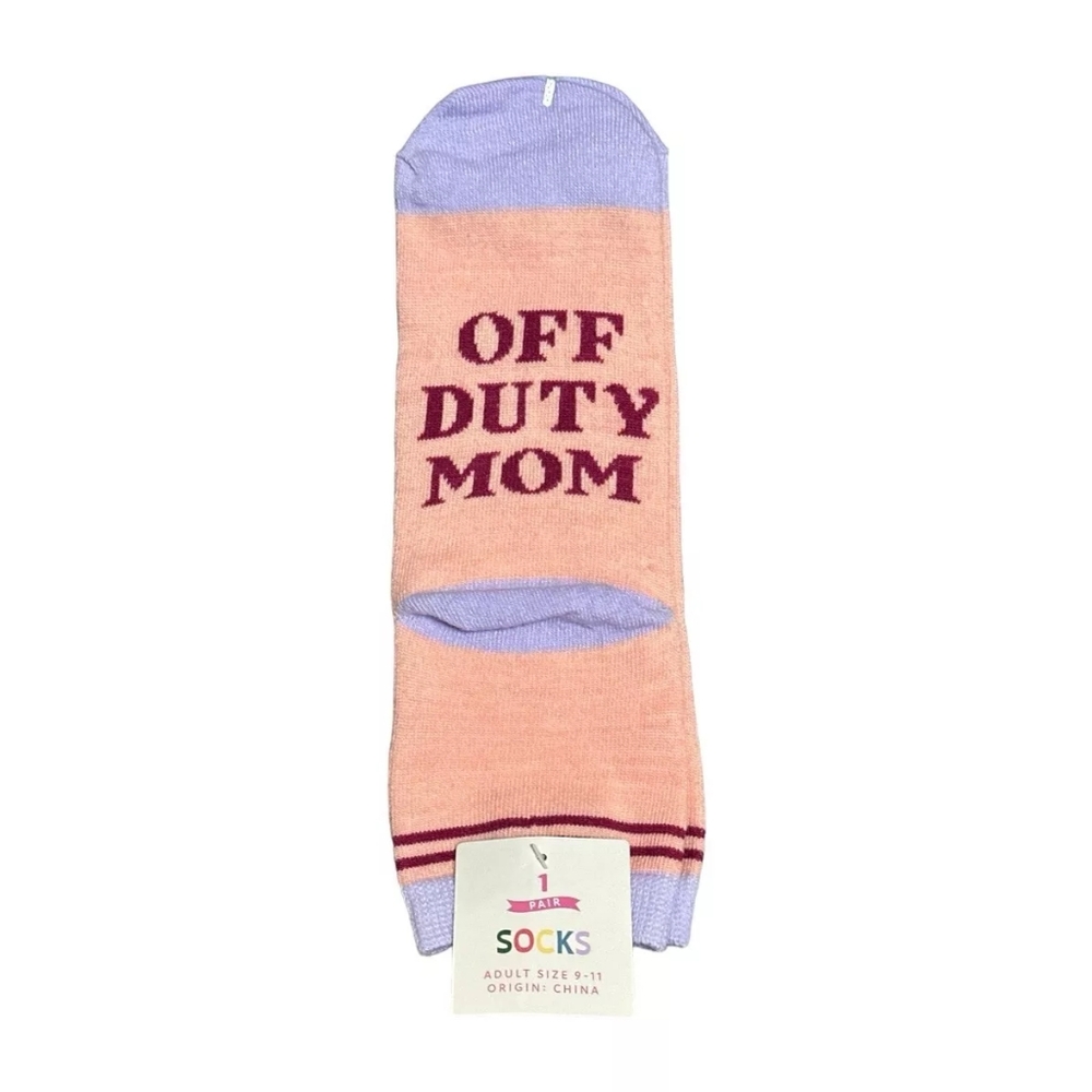 2 Pairs Made For Retail Target Cool Mom Club Off Duty Socks